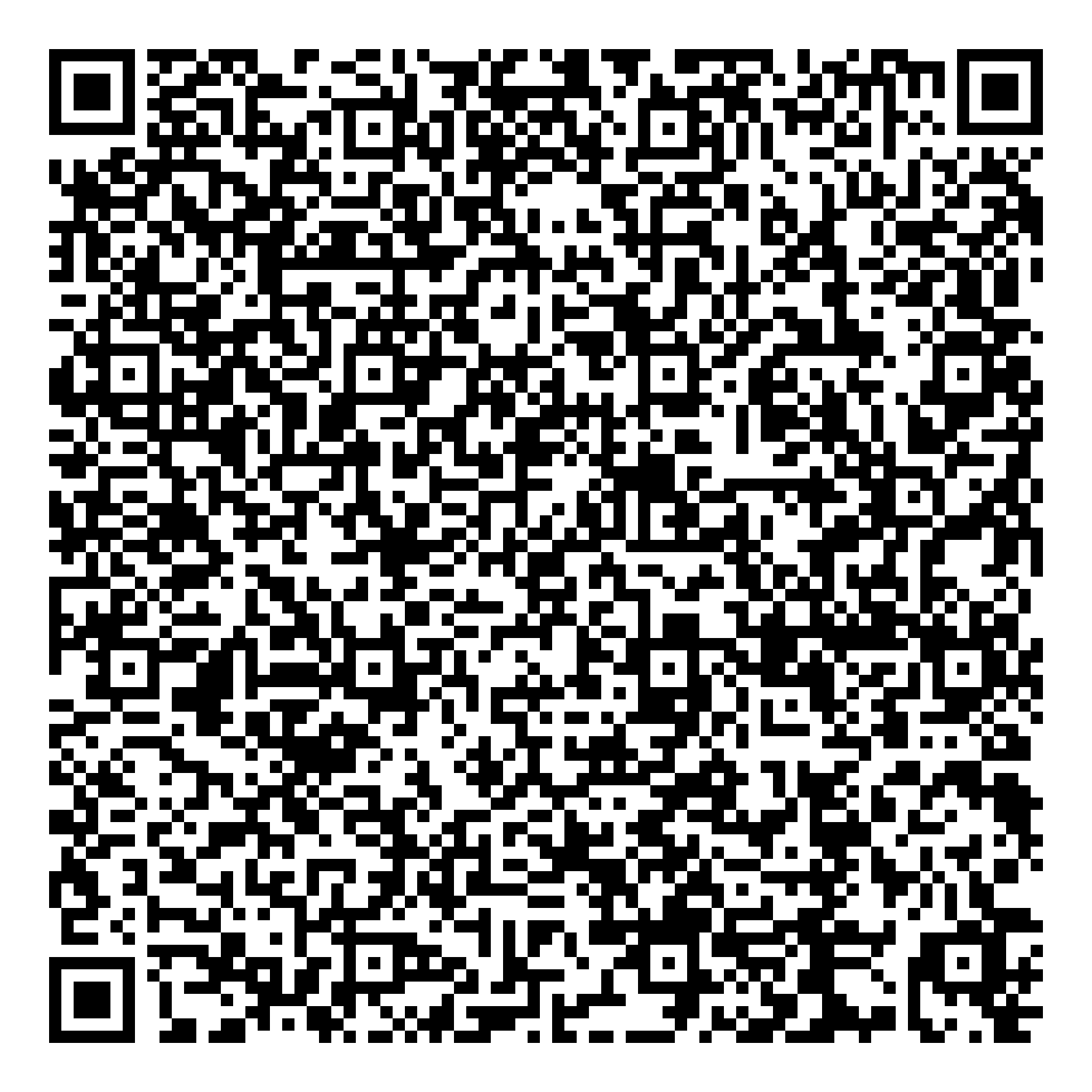 QR code d'inscription à la lettre d'information Foxhound